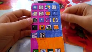 Айфон X из бумаги