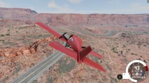 Летающая машина в beamng drive