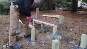 Sawmill Shed Build Part 4 - Building The Sawmill Base