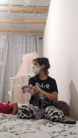 Квадробика в узком месте, НО ЭТО НИЧЕМ НЕ ПОМЕШАЕТ)))*БЕЗ МАСКИ, МЕХ ЛИНЯЕТ!(