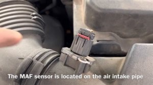 Land Rover Freelander Diesel 2007 MAF sensor Location