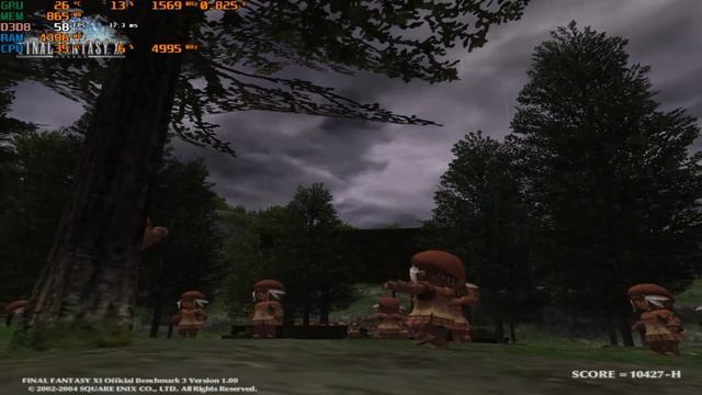 Final Fantasy XI Benchmark 3 - 1080 Ti || 8700K || смотреть онлайн