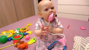 7 месяцев: ПЕРВЫЕ  ЗУБЫ и ЧТО мы умеем?