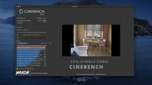 Apple iMac 2021 M1 Silicon Cinebench CPU Tests