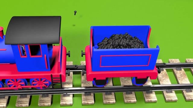 Мультики про машинки для детей от 3 лет развивающие. Конструктор: собираем паровоз. смотреть онлайн