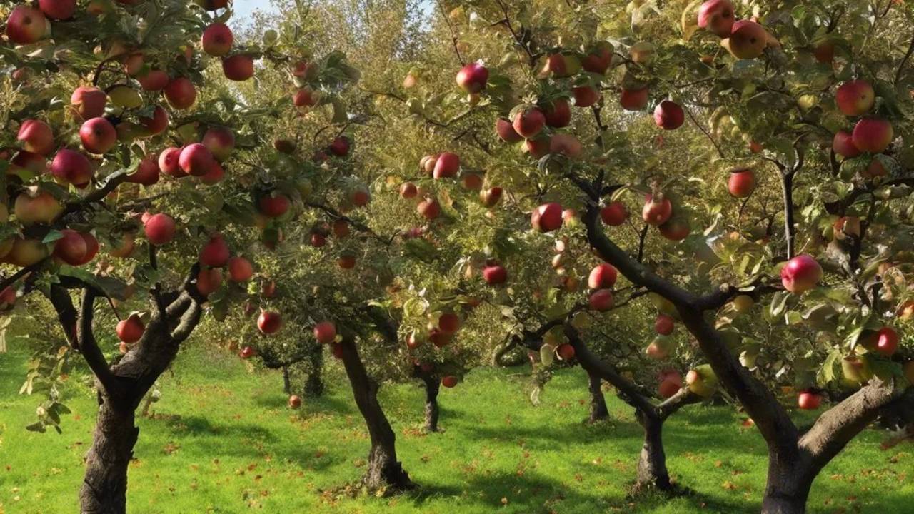 Осенняя обработка сада от болезней и вредителей