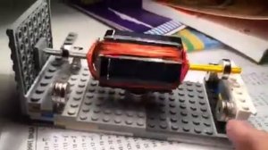 Двигатель из Лего. Lego engine