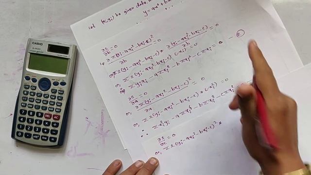 Regression part 2(curve fitting for second degree polynomial): Algorithmic Mathematics/Numerical Me смотреть онлайн