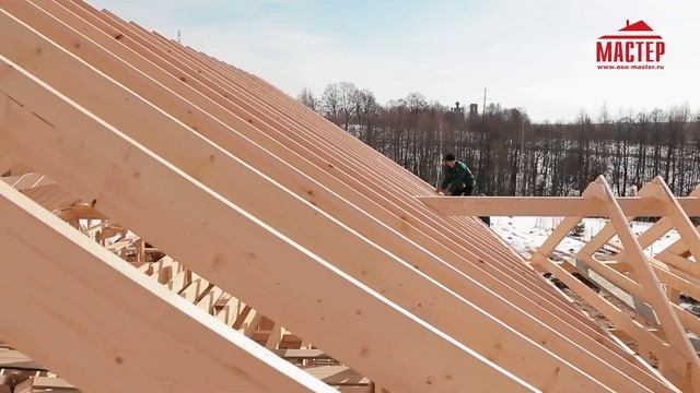 Как собирается каркасный дом от Мастера