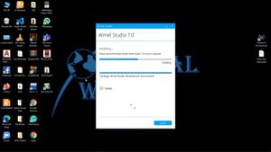 How to install Atmel Studio 7 on windows?