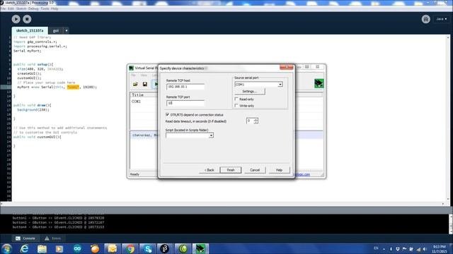 VSPE Configuration