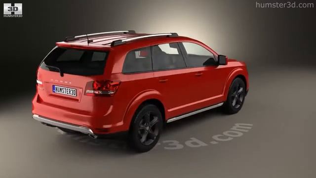 Dodge Journey Crossroad 2017 3D model by 3DModels.org смотреть онлайн