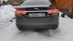 jaguar xf 3.0 340 выхлоп сток