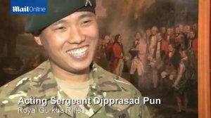 Dipprasad Pun of the Royal Gurkha...