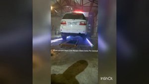 Автоматическая мойка днища автомобиля