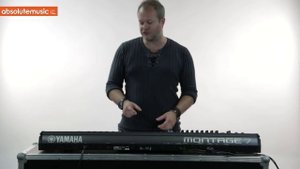 Yamaha Montage 7 76 Note Synthesizer