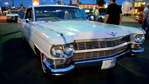 '64 CADILLAC COUPE DE VILLE AT DUSK