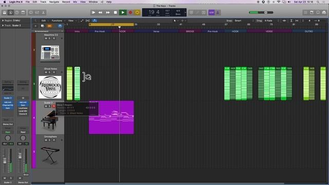How to: Ghost Notes in Logic Pro X (Tutorial) смотреть онлайн