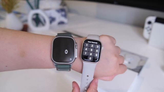 Apple Watch Ultra Titanium Case with Green Alpine Loop Unboxing (49mm) - Biggest Apple Watch by far смотреть онлайн