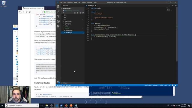 Golang Project: Building a web API using Mux