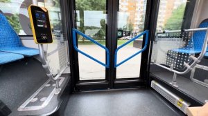 🆕НОВЫЙ ЭЛЕКТРОБУС С НОВОЙ CHINA-КОМПЛЕКТАЦИЕЙ HanDe Axle! Поездка по району Митино