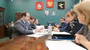 14.02.2019 :: Совещание по ЖК «Речной» с Главой города Химки Дмитрием Волошиным -- часть 1