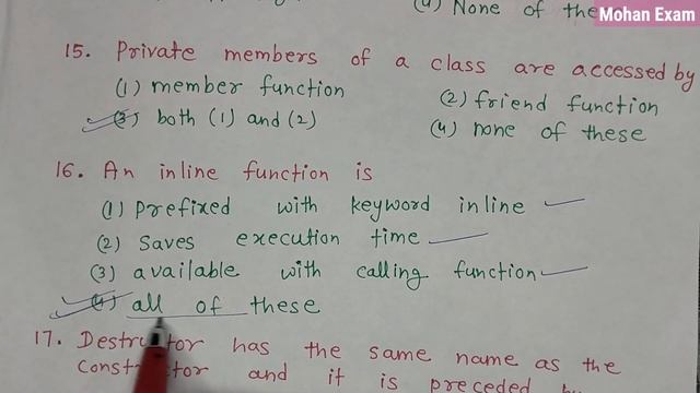 jac board class 12 computer science question paper 2023 | computer science mcq class 12 | Mohan Exa