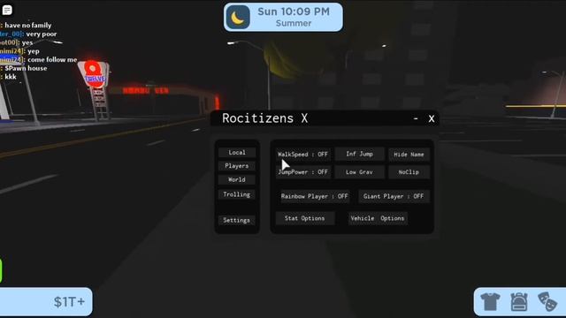 🔥|New Best Ro-Citizens GUI Roblox|🔥 (Unlimited Money)