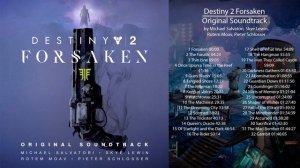 Destiny 2 Forsaken  Original Soundtrack