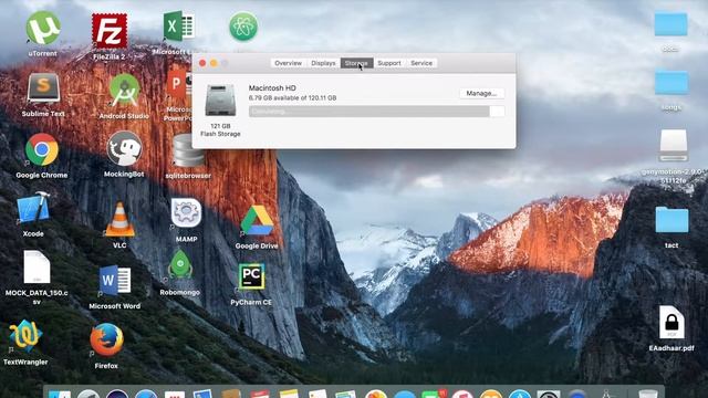 Mac Beginners Tutorial - How to view system information, mac os version смотреть онлайн