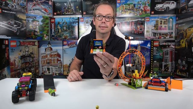 Ein Spaß für jung und alt! LEGO City 60295 Stunt Show Arena смотреть онлайн