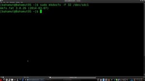 How to format FAT32 in Arch Linux (Arch Linux / KDE)