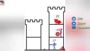 Stick War: Hero Tower Defense - gameplay Android iOS |0k20R| Escape part 1 Level (The pear gamers)