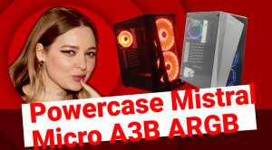 НИКС Компьютерный Супермаркет: видео про Корпус Powercase Mistral Micro A3B ARGB без БП с окном