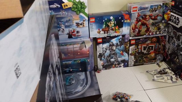 Lego Star Wars - UCS AT-AT unboxing and bag 1 - 75313 смотреть онлайн