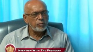 Interview with H.E. Donald Ramotar by Neaz Subhan