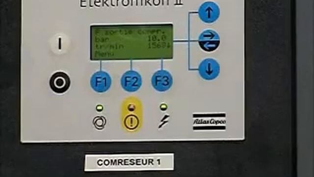 Atlas Copco GA75 VSD FF - Inspection.wmv