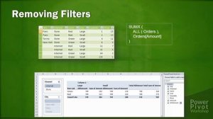 06-02 Table Functions and CALCULATE - FILTER and ALL functions