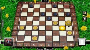 Моя игра в Онлайн шашки "Как победить сильнейшего игрока в шашки"