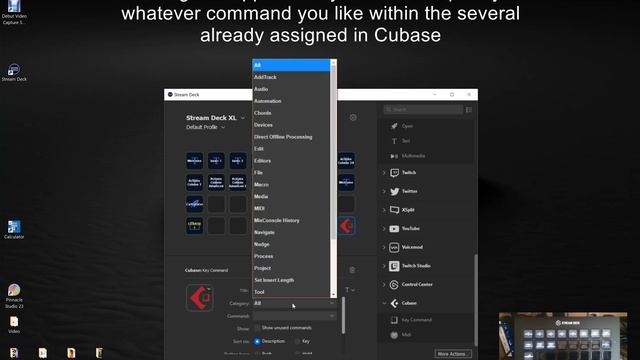 Stream Deck with Cubase - basic to advanced mode (no audio) смотреть онлайн