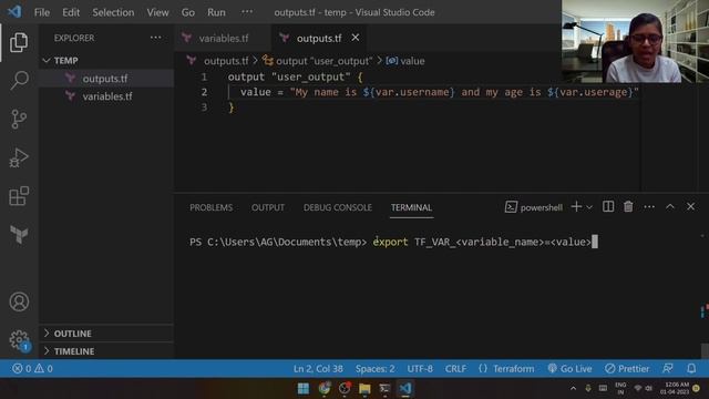 Day #14: Terraform Tutorial for Beginners | Passing the values using environment variables