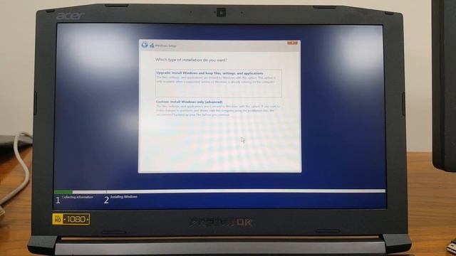 Installing Windows 10 in UEFI mode on Acer Predator смотреть онлайн