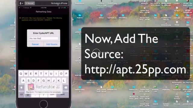 How To Install Mobile Substrate On iOS 8 3 смотреть онлайн