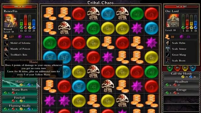 Let's Play Puzzle Quest CotW 40: Orc Lords смотреть онлайн