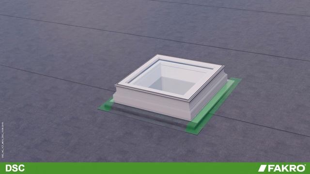 Fitting instruction - smoke ventilation flat roof window DSC смотреть онлайн