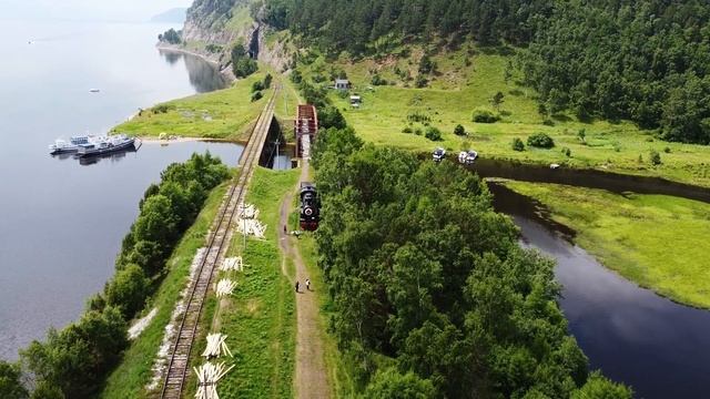 Байкал. Бухта Половинная. DJI MINI.