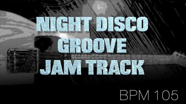 80s Night Disco Groove Backing Track in C minor