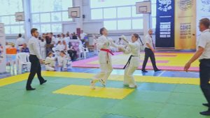 Краевые соревнования по всестилевому каратэ. Динская, сентябрь 2024 год. Каратэ шотокан. Сёбу-санбон