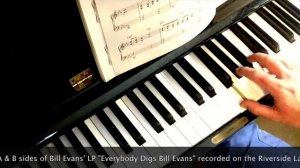 EPILOGUE (Bill Evans) performed by pianist Rodric White