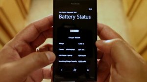 Nokia Lumia 800 hidden diagnostic tool demo